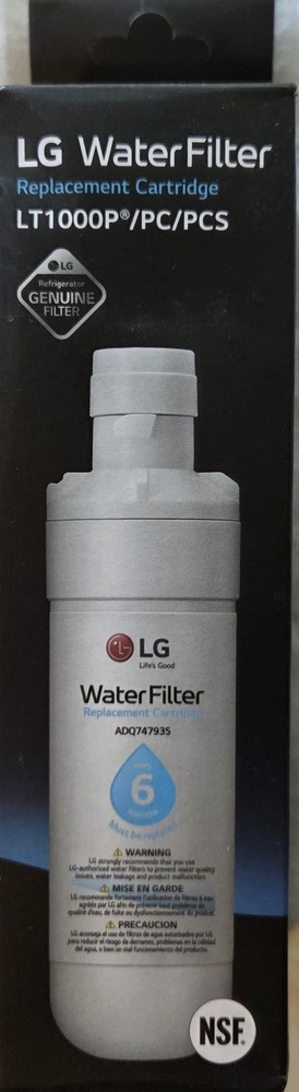 LG LT1000P/PC/PCS Refrigerator Water Filter Replacement NEW