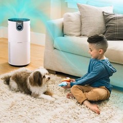 Shark R-UA205 Nanoseal HEPA Air Purifier,1350 Sq.Ft.,White-Certified Refurbished