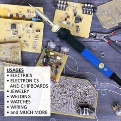 NEW Soldering Iron Electric Gun Adjustable Temperature 60W Welding Solder Wire