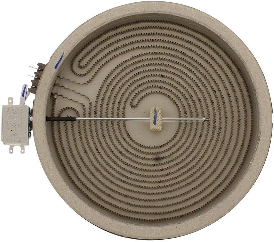 New WB30X24111 OEM Dual Radiant Element for GE Stove AP5989975 PS11729126 – 9″