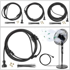 USA Misting Fan Kit Cool Patio Water Mister Spray For Cooling Outdoor 10/20/33FT