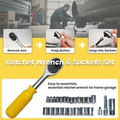 168-IN-1 Auto Repair Tool Socket Wrench Set with Storage Case General Mixed Tool