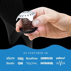 TubShroom® Ultra Drain Protector Hair Catcher Strainer in Stainless Steel (New!)