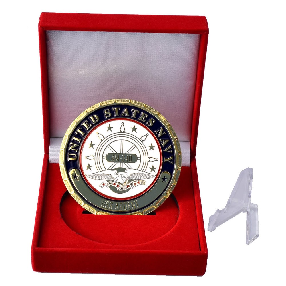Navy Emporium USS Ardent AM 340 Navy Ship Plaque