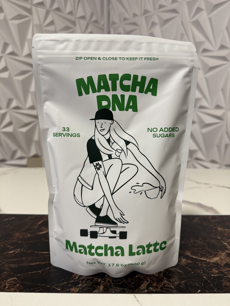 Matcha DNA Latte Organic Green Tea Powder Net WT 17.6 oz (500g) – Brand New
