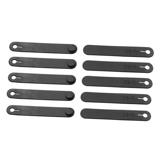 10Pcs Rubber Cable Ties Straps for Wire Management,Motorcycle Clutch Line