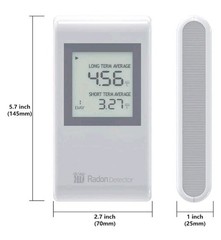 ConyLite Home Radon Detector with Bracket, Portable Test Kit for Home USA PCi/L