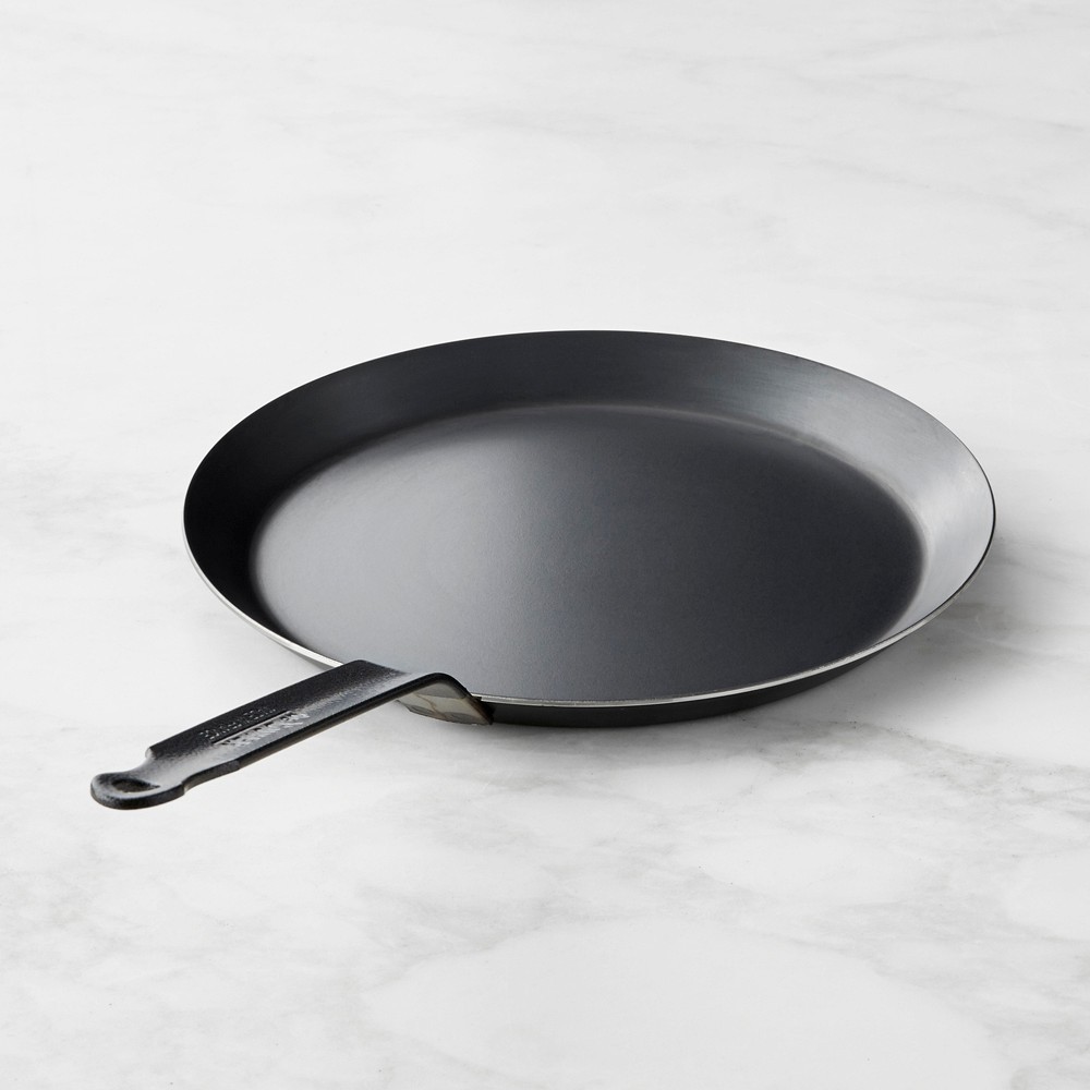 NWT de Buyer Blue Carbon Steel Crepe Pan NEW