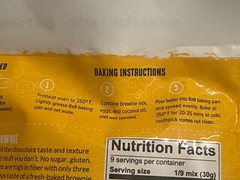 Sugar Free KETO BROWNIE & CHOCOLATE CHIP COOKIE MIX Huge 27oz bag +19.4 oz 2026