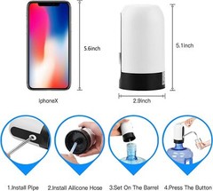 5 Gallon Water Bottle Switch Pump Electric Automatic Universal Dispenser USB US