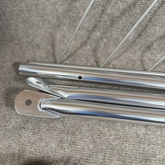 OEM Weber Front Leg Kit Wheels Caps Kettle Grill Parts Wire Triangle COMPLETE