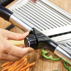 Mandoline Slicer for Kitchen Stainless Steel Food Chopper with Adjustable Blades
