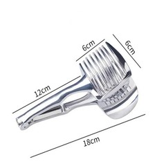 Handheld Fruit & Vegetable Slicer – Orange, Lemon, Tomato & Onion Cutter