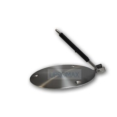 Induction Embossed 8″ Cooktop Converter Disk Stainless Steel Plate Cookware
