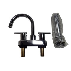 Signature Hardware 418157 Lindo 1.2 GPM Centerset Bathroom Faucet – Chrome