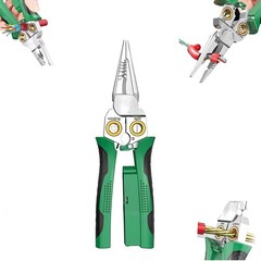 8 In 1 Wire Stripper Wire Stripping Tool with Voltage Tester Cable Cutters US