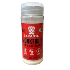 Lakanto Pure Monk Fruit Sweetener Extract Powder – 0.71 Ounce BB 02/2028
