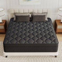 12″14″ Gel Memory Foam Mattress Pocket Spring Twin Full Queen King Size In A Box
