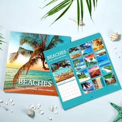 2026 Calendar – 2026 Wall Calendar, Jan 2026 – Dec 2026, 12″ x 24″ (Open),
