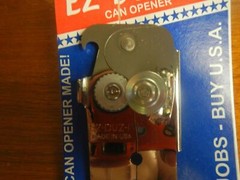 EZ DUZ IT American Made Red Grips Manual Deluxe Can Opener – Made In The USA