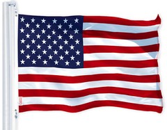 USA American Flag & Tunisia Tunisian Flag 3x5FT Combo Printed Polyester By G128
