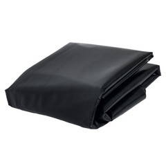 20 Mil HDPE Fish Pond Liner Pond Liners Waterproof Fish Liner Black Easy Cutting