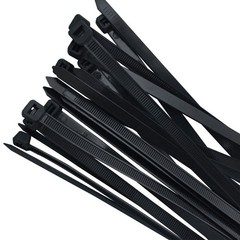 100Pcs 18″ Cable Ties Heavy Duty 150 LBS Ultra Nylon Wrap Wire Zip UV Resistant