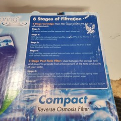 Hydro-Logic (Kind) 31020 Ecospring Compact Reverse Osmosis 6 Stage