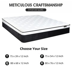 CHEVNI 12 Inch Mattress Twin Full Queen King Bed Size Mattresses Medium Firm