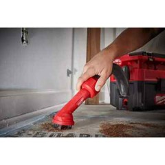 1-1/4 In. – 2-1/2 In. Cross Brush Tool Wet/Dry Shop Vacuum Attachment (1-Piece)