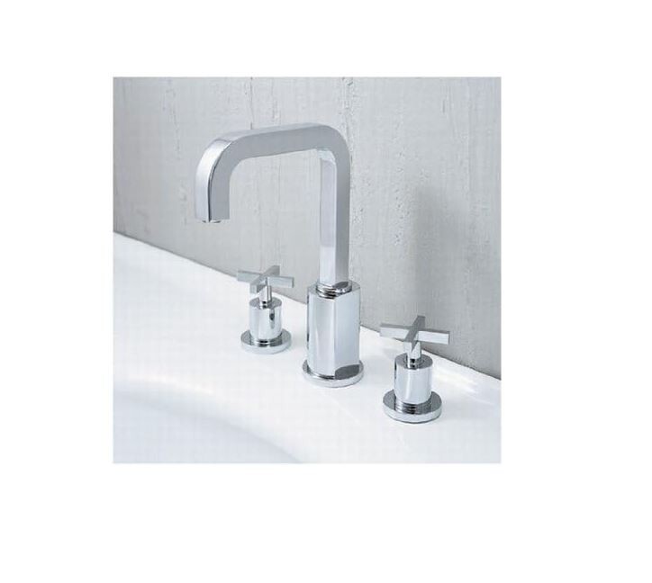 PORCHER 5128.801.002 DIAMETRIQUE WIDESPREAD FAUCET, CHROME