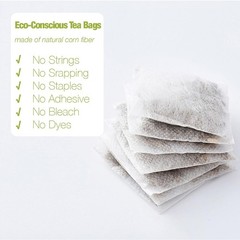 50 Bags Roasted Dandelion Root Tea Bags, 2.5/Bags, Natural Dried Dandelion…