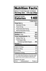 (2 pack) Great Value Sun-Dried Raisins Canister, 20 oz (1lb 4oz) 567g