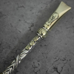 Argentina World Cup Champions Bronze and Nickel Silver Mate Straw. Argentinian.