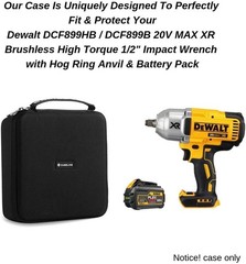 Hard Case Fits Dewalt DCF899HB / DCF899B 20V MAX XR Brushless High Torque 1/2