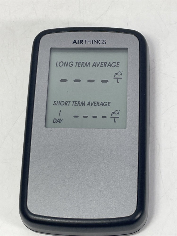 Airthings Corentium Digital Home Radon Detector Easy to Use Battery Pre Owned