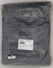 Pottery Barn Velvet Twill BLACKOUT Drape Curtain (1) ~ 50 x 120 ~ Steel Blue