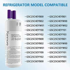 2 Pack Kenmore 9081 Replacement Refrigerator Water Filter 46-9081 46-9930