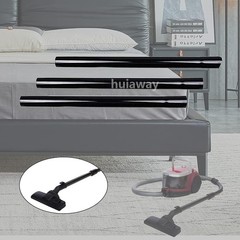 Universal 6-Pc 1.25-Inch Vacuum Extension Wands for Easy High & Low Cleaning