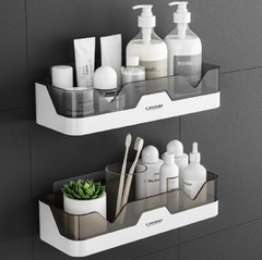 Triangular Corner Shower Caddy – Bath Storage Organizer Shelf, Bathroom Holder