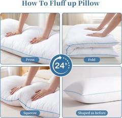 20×54Inch Memory Foam Full Body Pillow for Adults Soft Large Long Bed Pillow