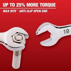 Milwaukee Combination Metric Wrench Mechanics Tool Set (15-Piece)