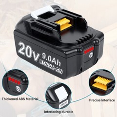 2 PACK 9.0 AH Lithium Battery For Makita 18V BL1830 BL1850 BL1860 BL1860B
