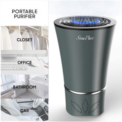 10Ft² Small Room Air Purifiers for Allergies Pets Hair Odor, H13 True HEPA
