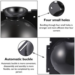 10pcs 8cm Plant Rooting Grow Box High Pressure Propagation Ball Air Layering Pod