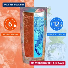 Paris Eiffel Tower Tumbler with Lid and Straw 20oz Coffee Tumblers Leakproof Sta