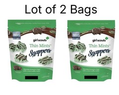 2 Bags’ 6 Oz Each/12 Oz Total Edward Marc Girl Scout Thin Mints Snappers