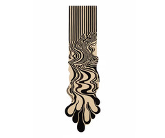 Wendy Morrison “Story” Melting Cream Runner – Luxury Abstract Hand-Tufted Wool