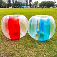 2 Pack Inflatable Bumper Balls for Adults (4ft/1.2m) 48inch, 47″ Red +Blue