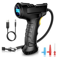 160PSI Cordless Tire Inflator Air Compressor Rechargeable Battery Car Air Pump